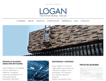 Tablet Screenshot of loganvaluation.com